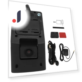 24/7 Remote Monitor 4G WiFi Dual Dash Cam — Rearview Cameras for Cars, Fishine