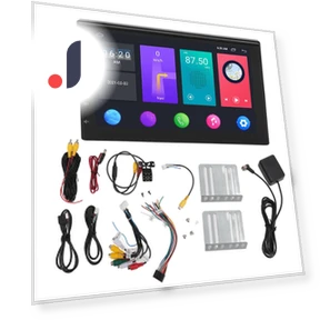 7-inch Split Screen Car Stereo System — Stereo Receivers, OutsideWorld