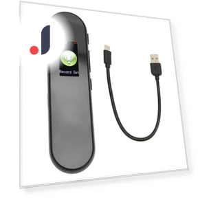 AI Smart Noise Cancellation Digital Voice Recorder — Portable Audio Recorders, Honor Electronics