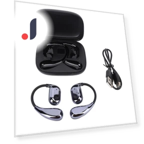 Bluetooth Wireless Earbuds with Real-time AI Language Translation — Headsets, DIYelecs