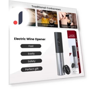 Electric Wine Bottle Opener — Wine Bottle Openers, DC-HOME-3