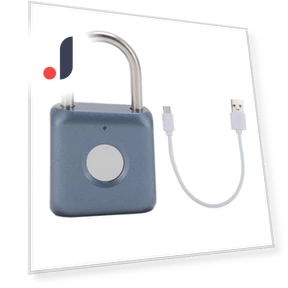 Fingerprint Lock with USB Charging — Locks, OutsideWorld