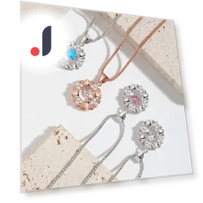 Heart-shaped Dance Pendant Necklace — Smart Jewelry, Original jewelry design