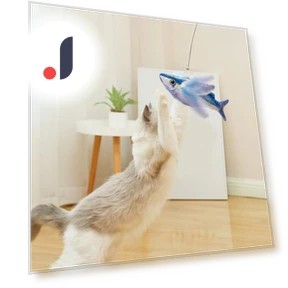 Interactive Flapping Wings Fish Cat Toy — Cat Playthings, All in Watch