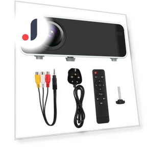 Mini HD 1080P LED Smart Projector — Home Theater Projectors, OutsideWorld