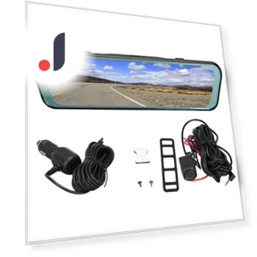 Mirror Dash Cam with Touch Screen — Dashboard Cameras, Fishine