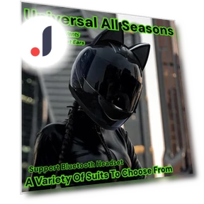 Motorcycle Helmet with Bluetooth Headphones — Helmets & Accessories, Smart Mouse
