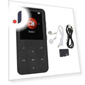 MP3 Player with HD Noise Cancellation — Portable Media Players, Honor Electronics