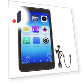 Portable MP4 Player with WiFi, Bluetooth, and AI Noise Cancellation — Portable Media Players, Honor Electronics