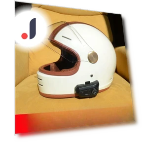 Retro Motorcycle Cruise Leather Smart Bluetooth Helmet — Helmets & Accessories, Reliable tool