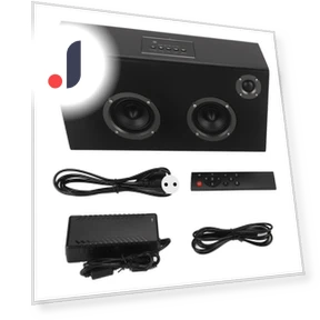 Retro Wireless Surround Bluetooth Speaker — Portable Audio, Honor Electronics