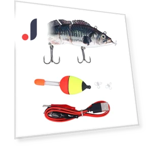 Robotic Electric Fishing Lure — Artificial Bait, Fishine