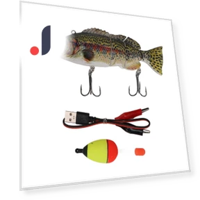 Robotic Electric Fishing Lure — Traps, Fishine