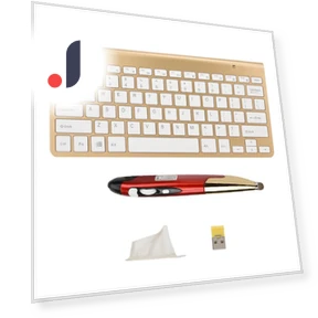 Slim Mini 2.4G Wireless Keyboard Pen Mouse Set — Keyboard and Mouse Sets, OutsideWorld