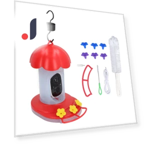 Smart Bird Feeder with Night Vision Camera — Outdoor Security Cameras, OutsideWorld