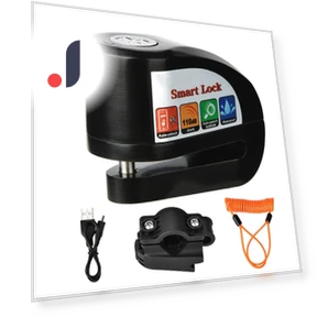 Smart Bluetooth Motorcycle Bicycle Lock — Locks, DIYelecs