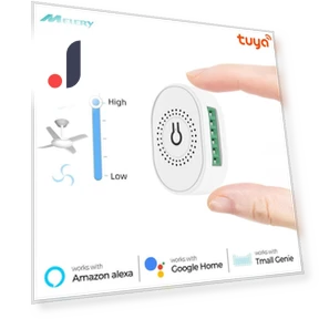 Smart Ceiling Fan Speed Switch — Ceiling Fan Wall Controls, Melery