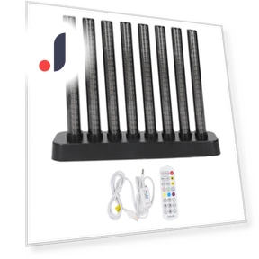 Smart LED RGB Rechargeable Sound Controller Lights — LED Strips, Fishine