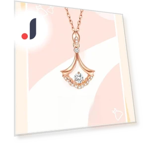 Smart Necklace with Light Luxury Design — Smart Jewelry, Original jewelry design