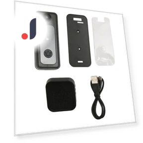 Smart Night Vision WiFi Video Doorbell — Smart Home Security, OutsideWorld