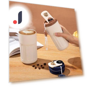 Smart Thermo Mug with LCD Display — Beverage Warmers, Magic Kitchen