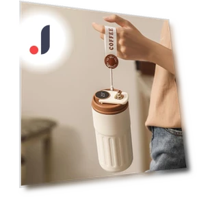 Smart Thermocup with LCD Display — Beverage Warmers, Car Periphery
