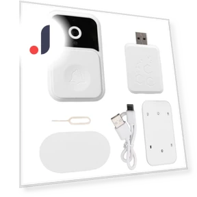Smart WiFi Video Doorbell Camera — Smart Home Security, OutsideWorld