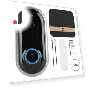 Smart WiFi Video Doorbell — Smart Home Security, DIYelecs