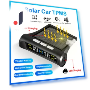 Solar-Powered Car Tire Pressure Monitoring System — TPMS Sensor Replacements, LIAESMART
