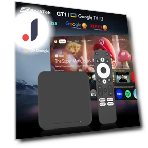 UHD Google TV Box — Streaming Devices, Blackin