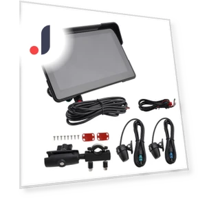 Universal 7-inch DVR Carplay Touch Screen Recorder — Visor-Mounted Car Video, Artudatech