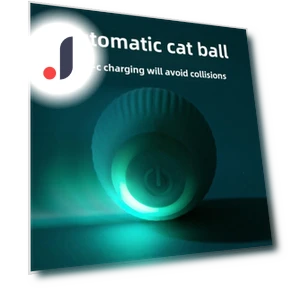 USB Rechargeable Electric Rolling Ball Cat Toy — Cat Playthings, Smart Pet Supplies
