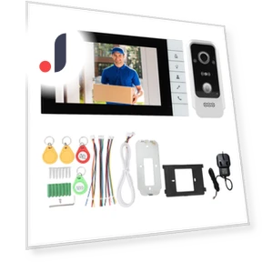 Video Doorphone Kit with Touchscreen — Smart Home Security, GoolRC