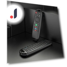Wireless Air Mouse Remote with Keyboard — Remote Controls, SEOBIOG