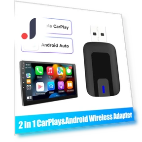 Wireless CarPlay & Android Auto Adapter — Car Accessories & Gadgets, sugarberry