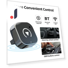 Wireless CarPlay Android Auto Adapter — Car Accessories & Gadgets, YJMP Auto Parts
