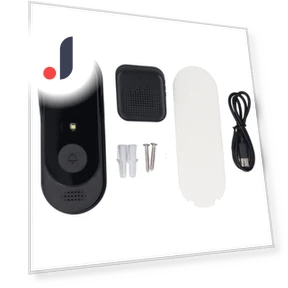 Wireless Doorbell with Camera — Smart Home Security, OutsideWorld