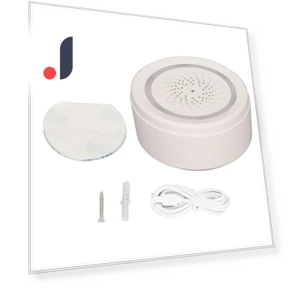 Wireless Sound and Light Siren — Smart Home Security, OutsideWorld
