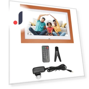 Wooden Digital Photo Frame — Digital Frames, Honor Electronics