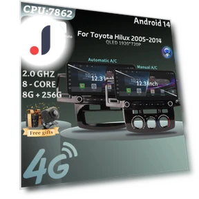 12.3-inch Car Multimedia Receiver with 4G GPS — Stereo Receivers, AutoSphere