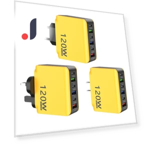 120W Multi-port Smartphone Charger — Chargers, Fast charging