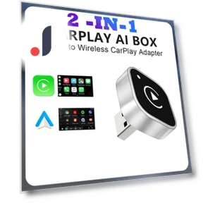 2 in1 Wired to Wireless CarPlay Android Auto Adapter — Stereo Receivers, AutoSphere