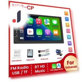 7-inch HD Touchscreen Universal Car Radio Receiver — Stereo Receivers, AutoSphere