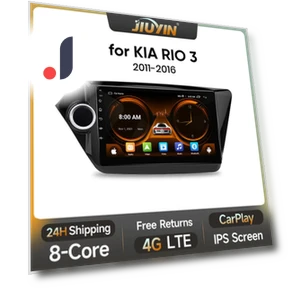 AI Voice 2 din Android Auto Radio — Navigation & GPS Accessories, Jiuyu