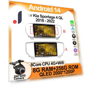 Android 14 CarPlay Radio with Video Player — Stereo Receivers, AutoSphere