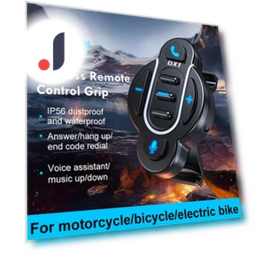 Bluetooth 5.4 Remote Control Handlebar — Handlebar Gear, YJMP Auto Parts