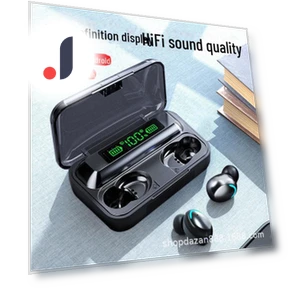 Bluetooth Earbuds with LED Display — In-Ear Headphones, Computer boost