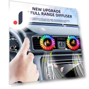 Car Ambient RGB LED Music Rhythm Lamp — Light Kit, KITCHEN-MALL