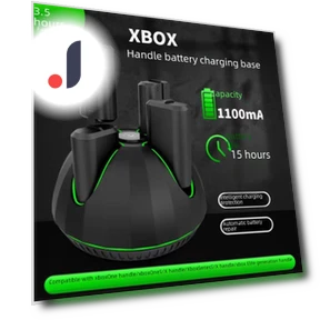 Charging Dock for Xbox Series X|S Controller with Four Batteries — Power Accessories, StrideBox