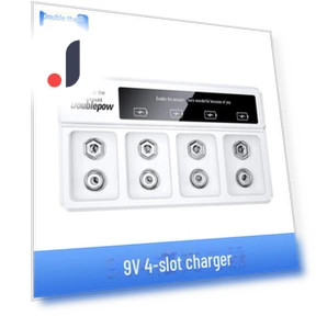 Dual NiMH Battery Charger with Independent LED Display — Chargers, Smarter than future